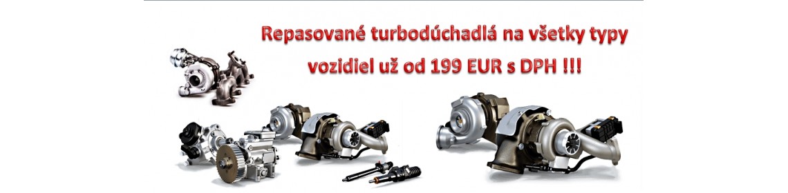 Repasované turbodúchadlá